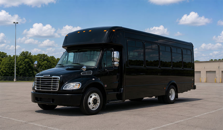 18-passenger minibus for charter in Bloomington, IN