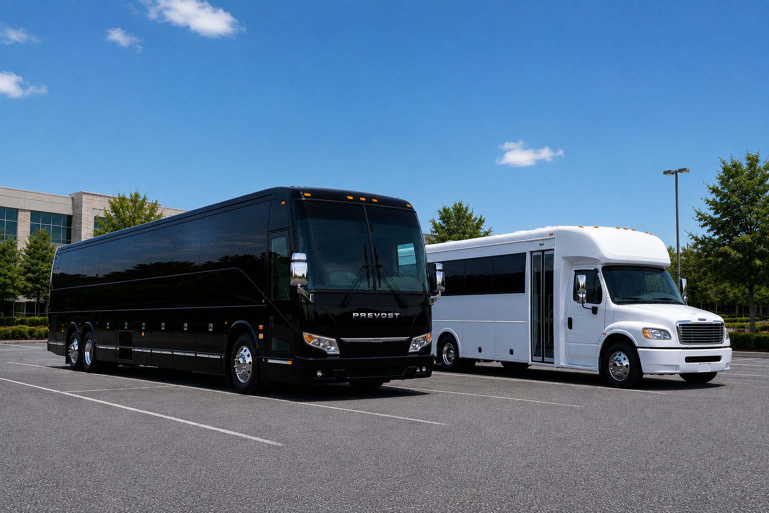 Charter bus rental in Bloomington, IN