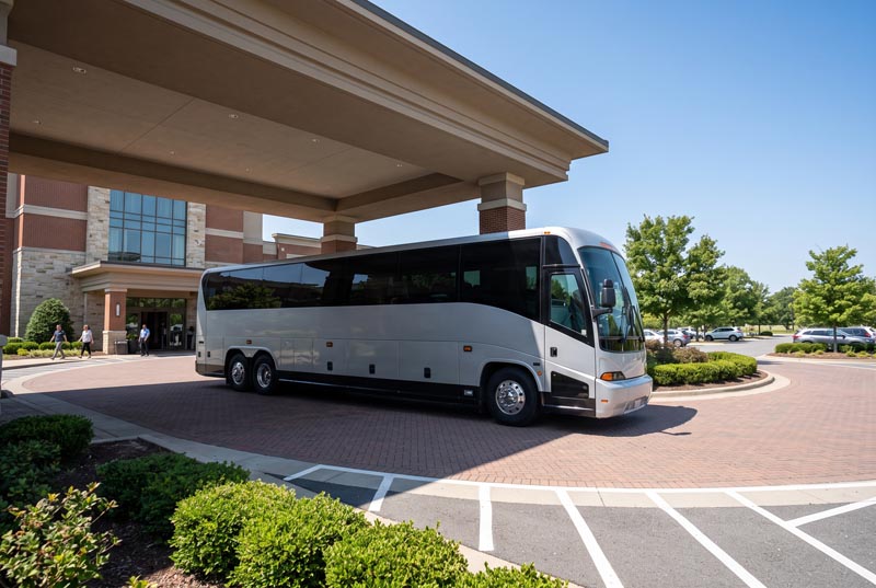 Corporate Charter Bus Rentals in Bloomington, IN