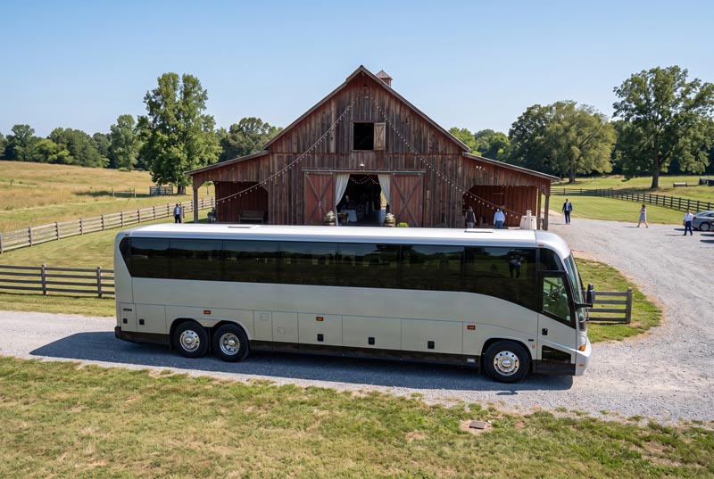 Wedding Shuttle Bus Services in Bloomington, IN